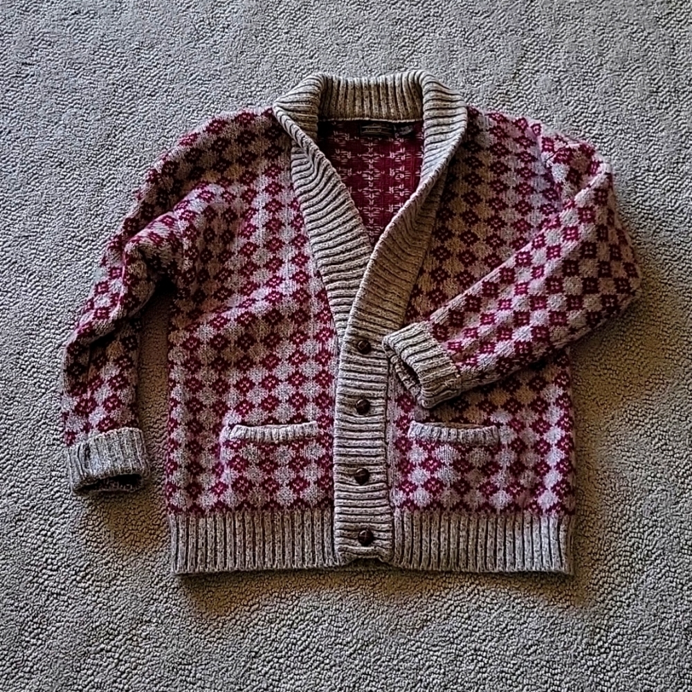 Vintage Eddie Bauer Wool Cardigan